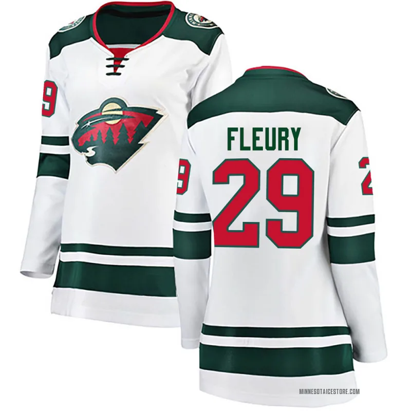 White Women s Marc Andre Fleury Minnesota Wild Breakaway Away Jersey Minnesota Store